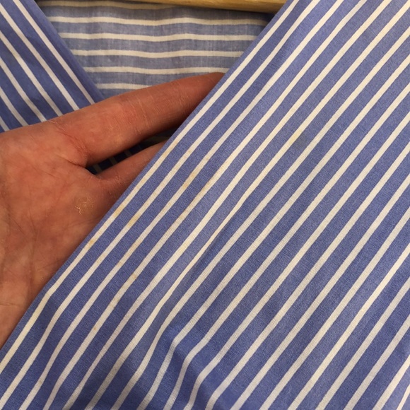 Blue wrap blouse - Picture 3 of 3